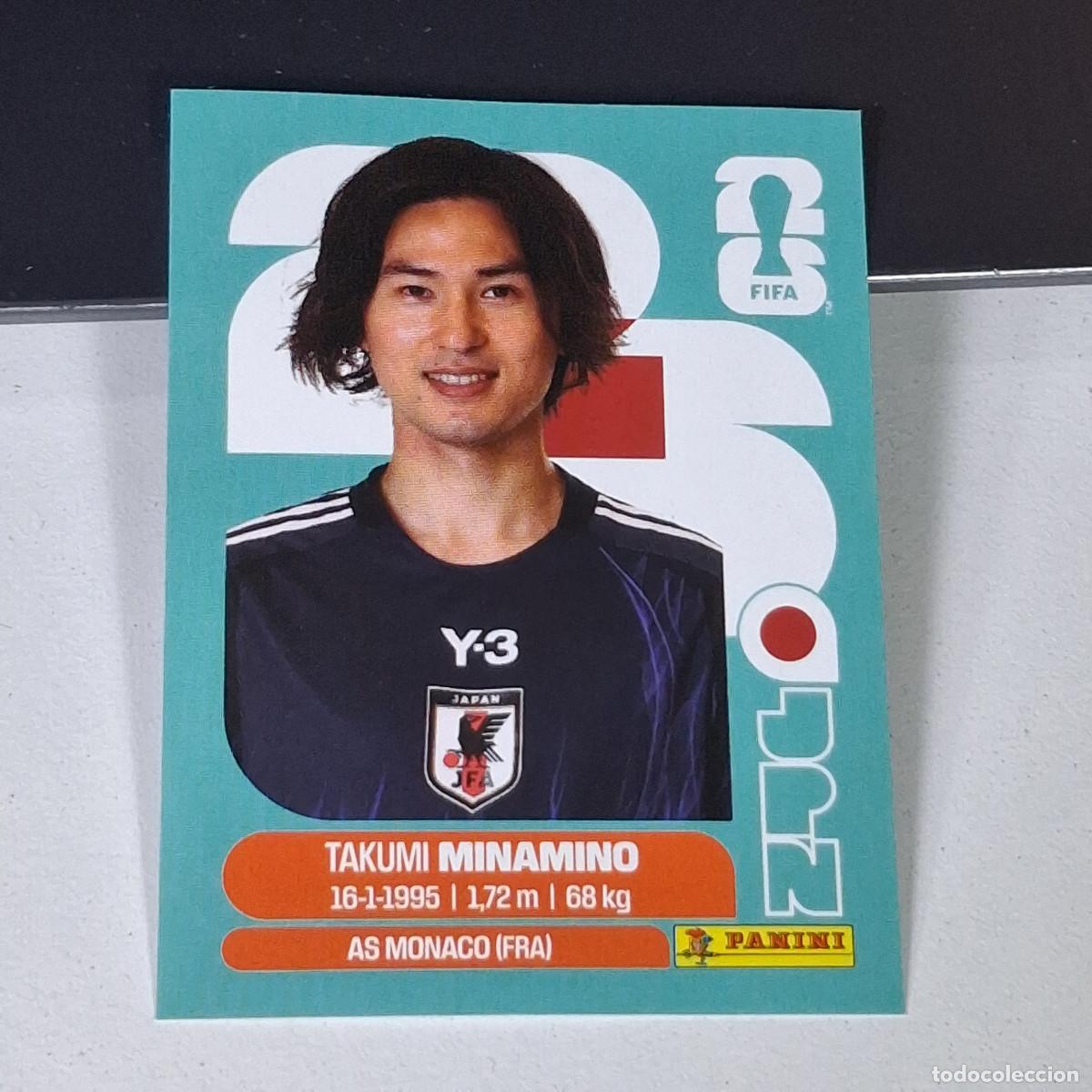 Cromos de F&uacute;tbol: B15 JPN 16 JPN16 TAKUMI MINAMINO JAP&Oacute;N JAPAN JPN MUNDIAL FIFA WORLD CUP 2026 STICKER PANINI