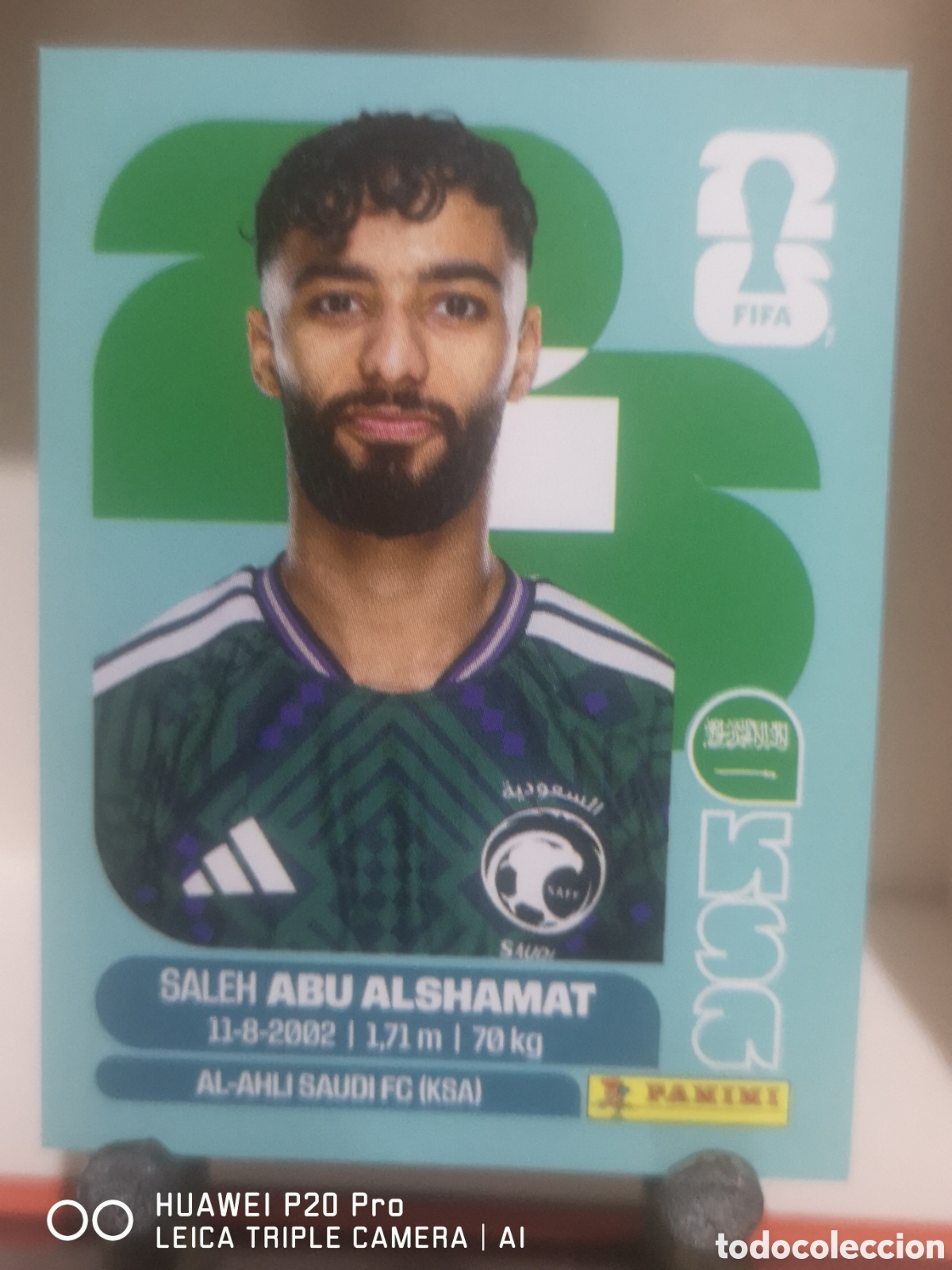 Cromos de F&uacute;tbol: FIFA WORLD CUP MUNDIAL 2026 ABU ALSHAMAT - KSA 14