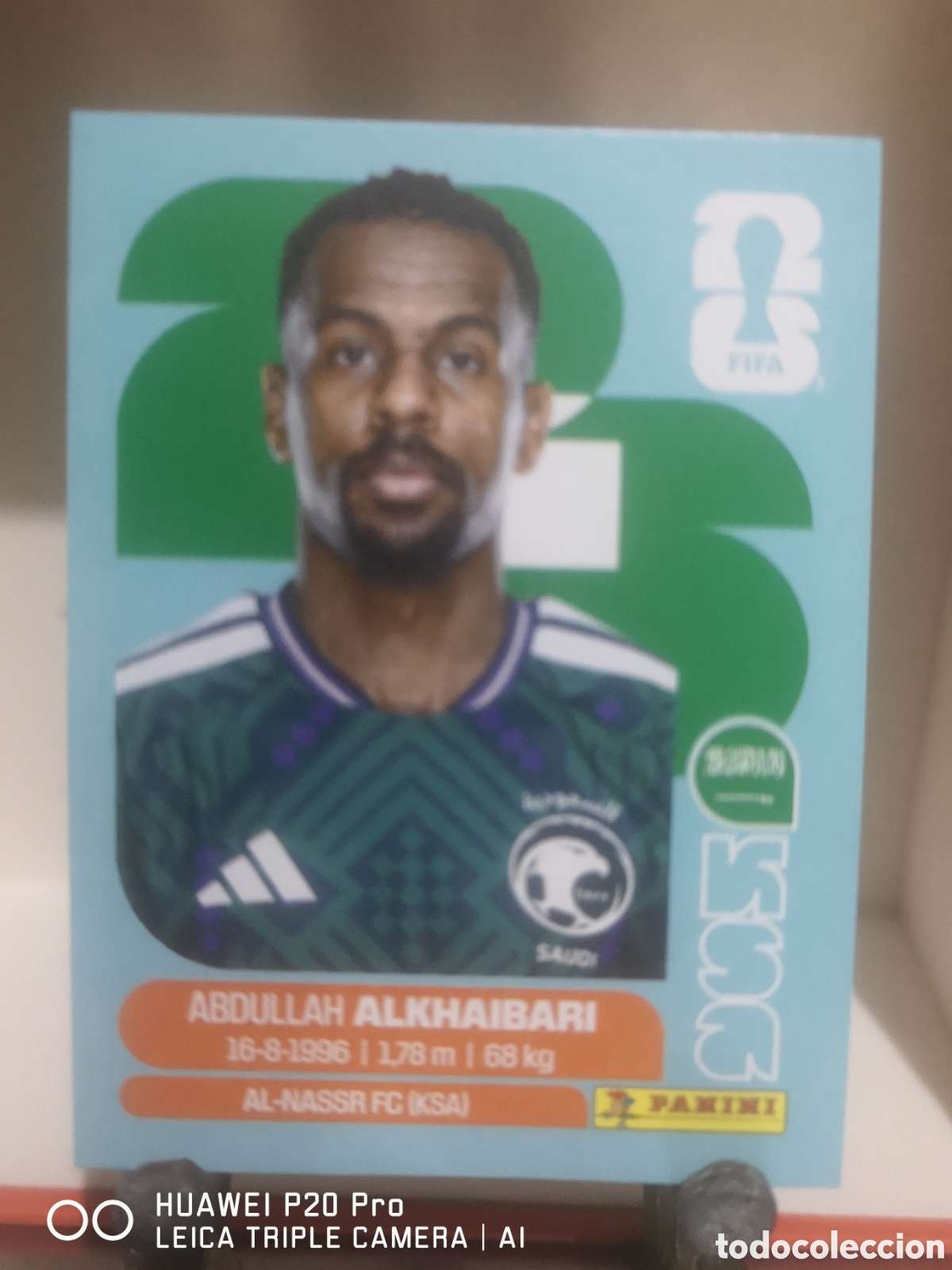 Cromos de F&uacute;tbol: FIFA WORLD CUP MUNDIAL 2026 ALKHAIBARI - KSA 11