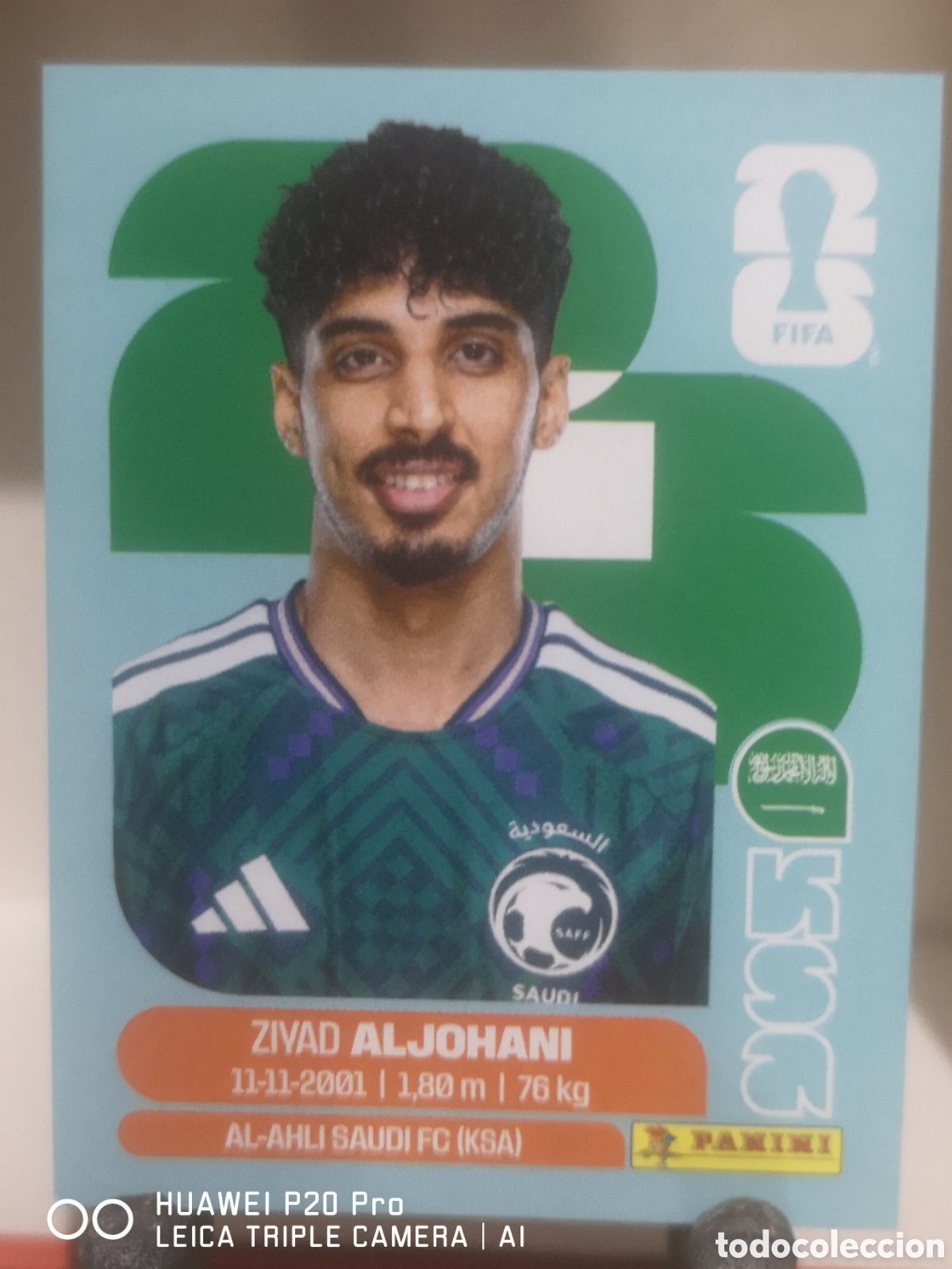 Cromos de F&uacute;tbol: FIFA WORLD CUP MUNDIAL 2026 ALJOHANI - KSA 10