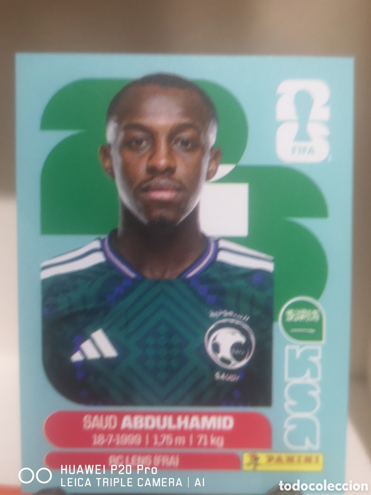 Cromos de F&uacute;tbol: FIFA WORLD CUP MUNDIAL 2026 ABDULHAMID - KSA 4