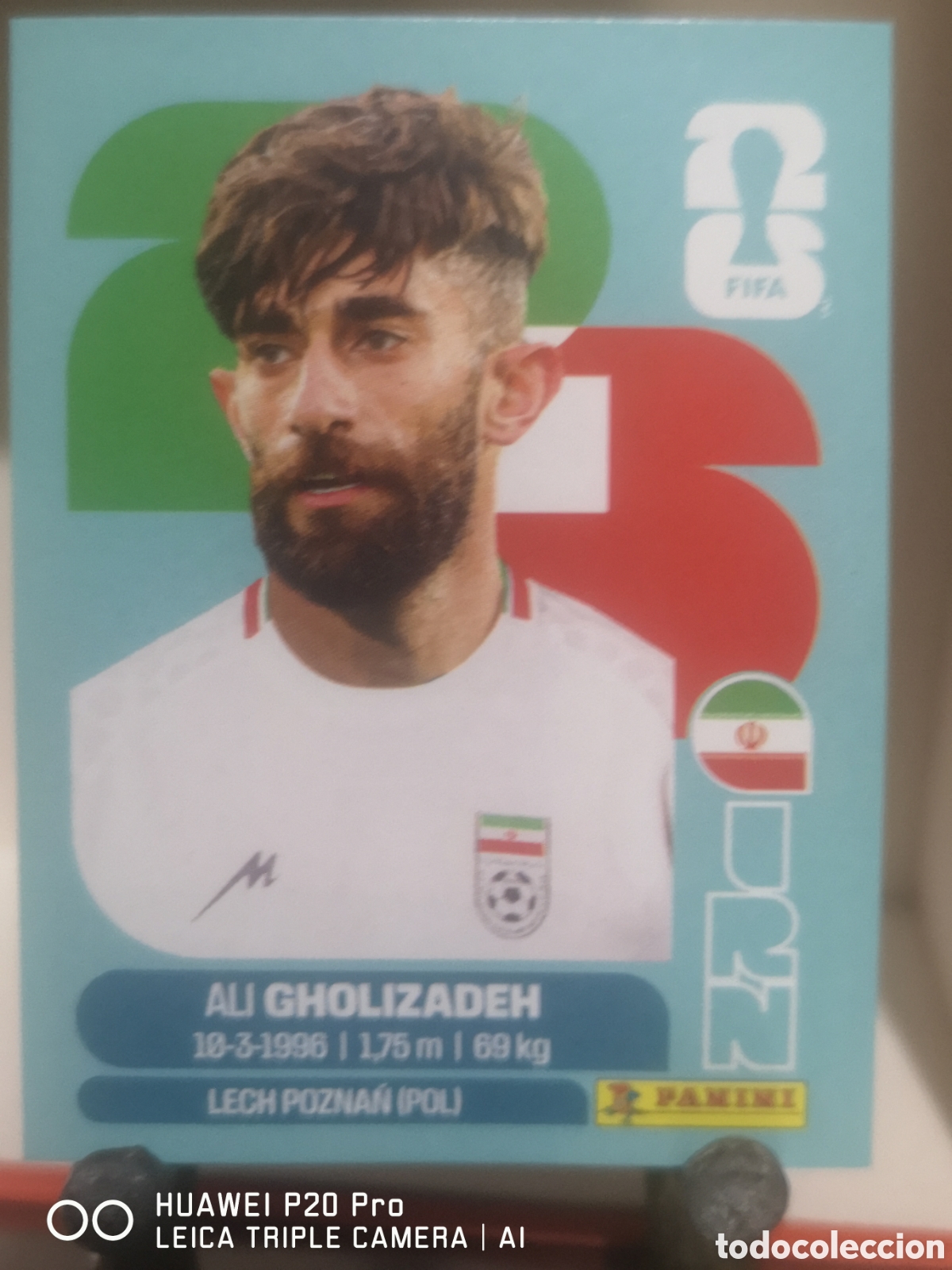 Cromos de F&uacute;tbol: FIFA WORLD CUP MUNDIAL 2026 ALI GHOLIZADEH - IRN 20