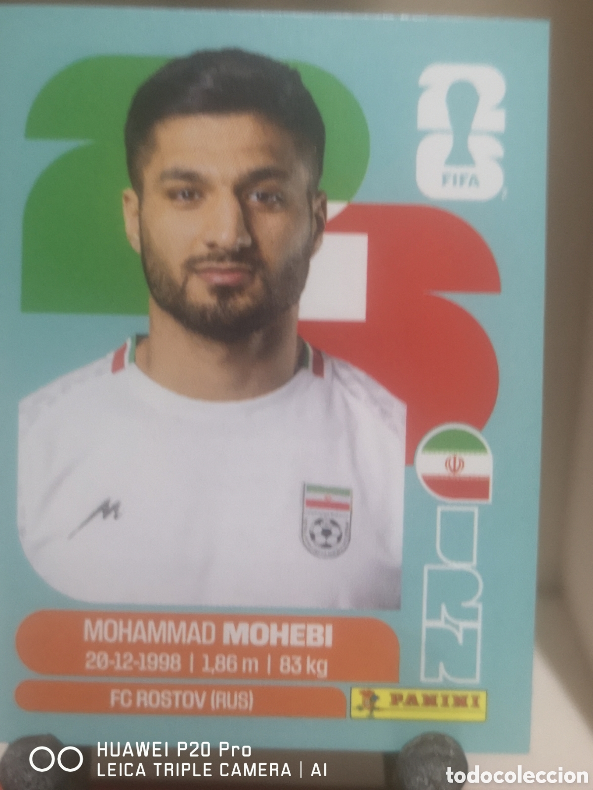 Cromos de F&uacute;tbol: FIFA WORLD CUP MUNDIAL 2026 MOHEBI - IRN 16