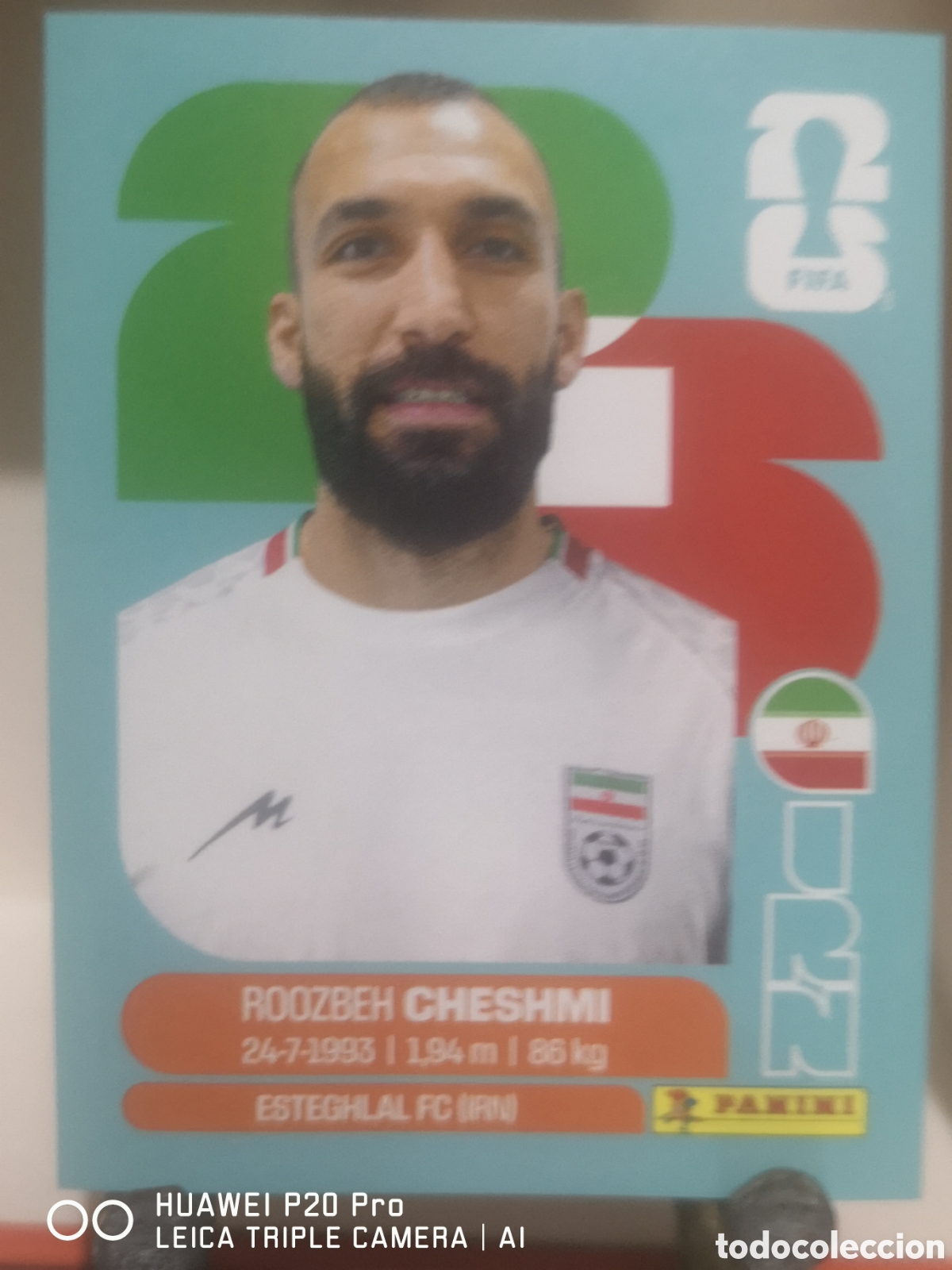 Cromos de F&uacute;tbol: FIFA WORLD CUP MUNDIAL 2026 CHESHIMI - IRN 15