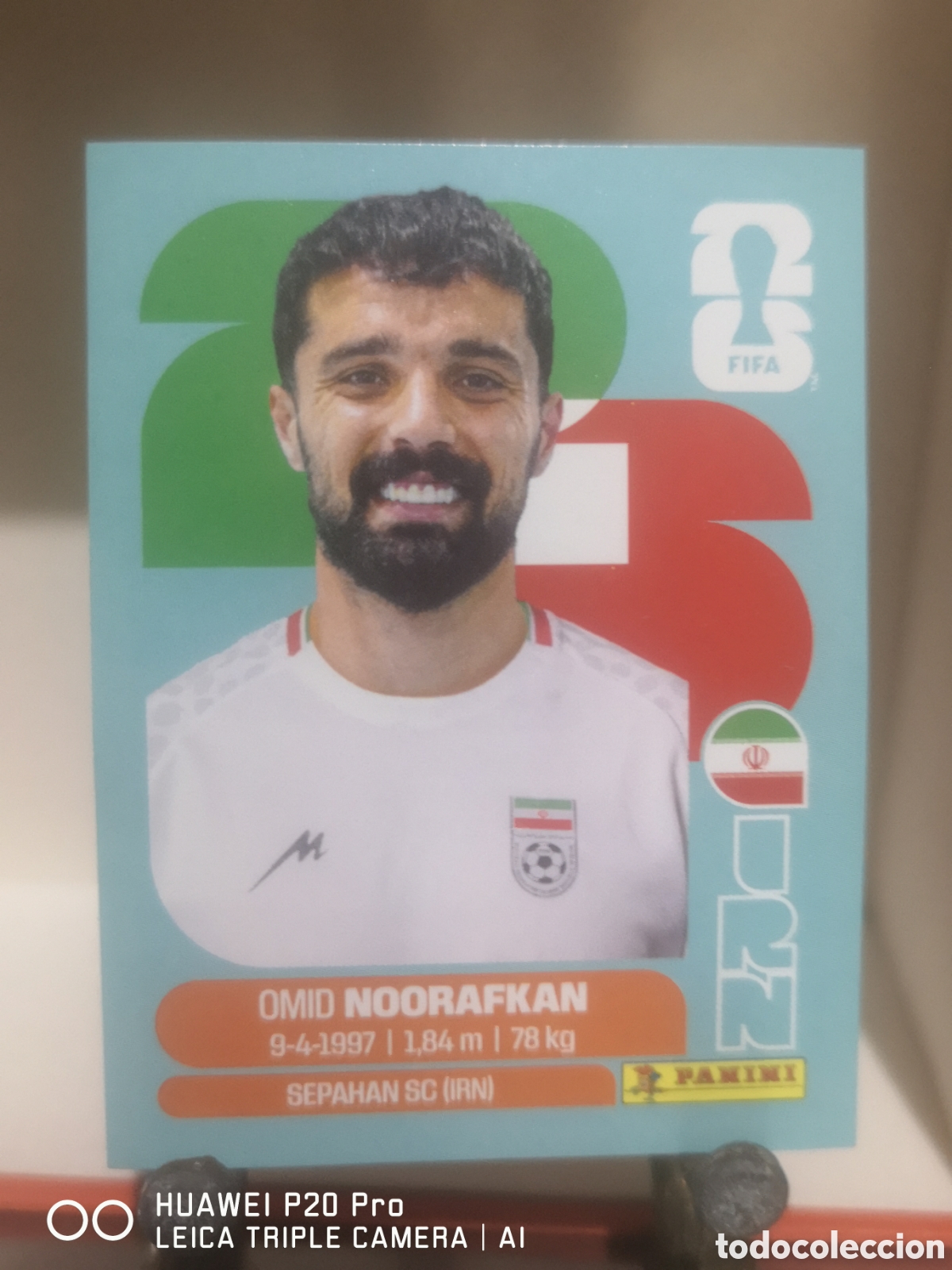 Cromos de F&uacute;tbol: FIFA WORLD CUP MUNDIAL 2026 NOORAFKAN - IRN 14