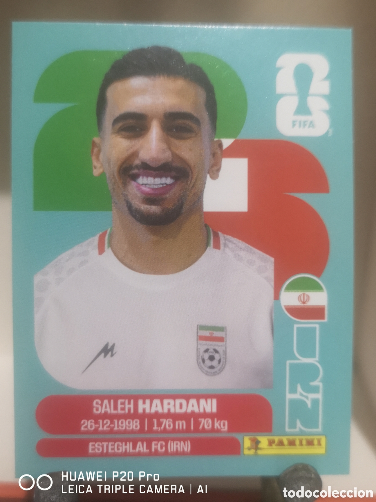 Cromos de F&uacute;tbol: FIFA WORLD CUP MUNDIAL 2026 HARDANI - IRN 10