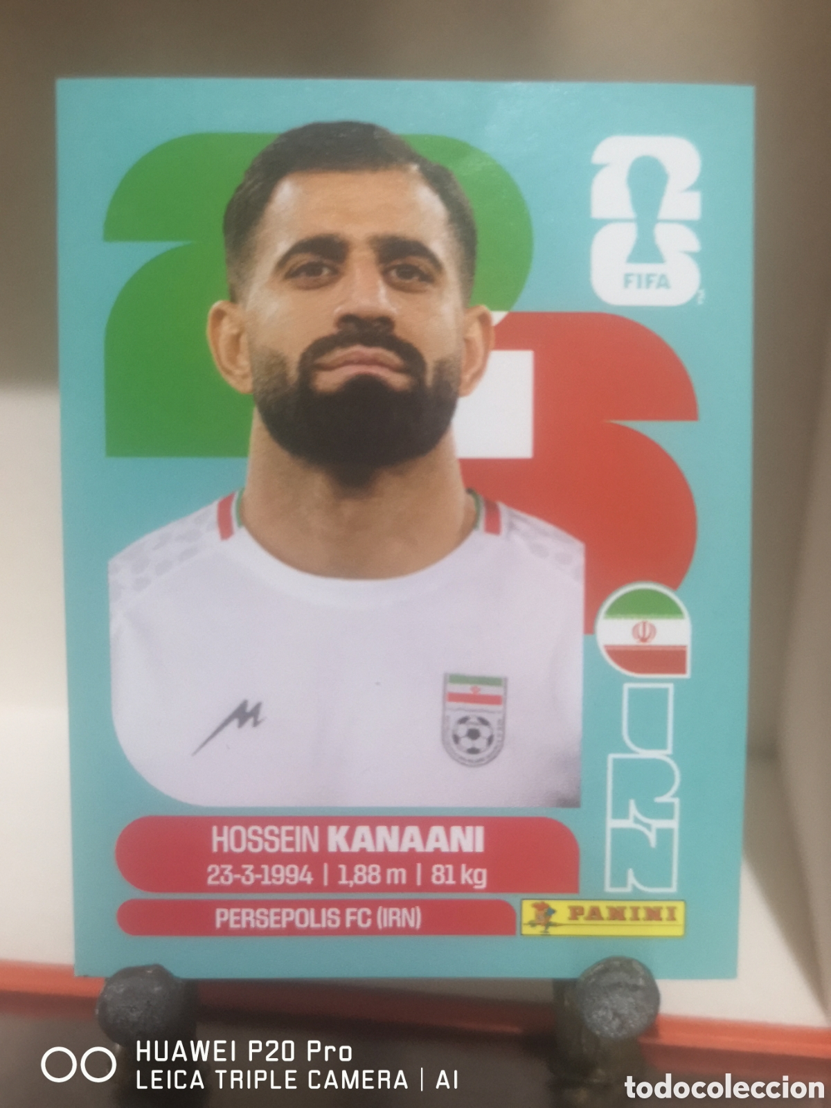 Cromos de F&uacute;tbol: FIFA WORLD CUP MUNDIAL 2026 KANAANI - IRN 8