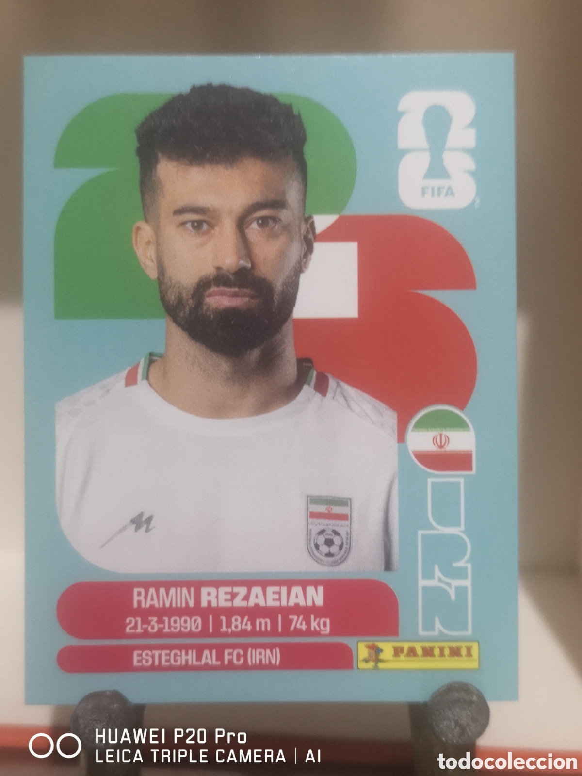 Cromos de F&uacute;tbol: FIFA WORLD CUP MUNDIAL 2026 REZAEIAN - IRN 7