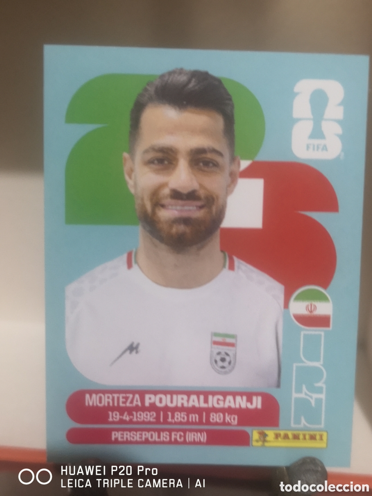 Cromos de F&uacute;tbol: FIFA WORLD CUP MUNDIAL 2026 POURALIGANJI - IRN 3