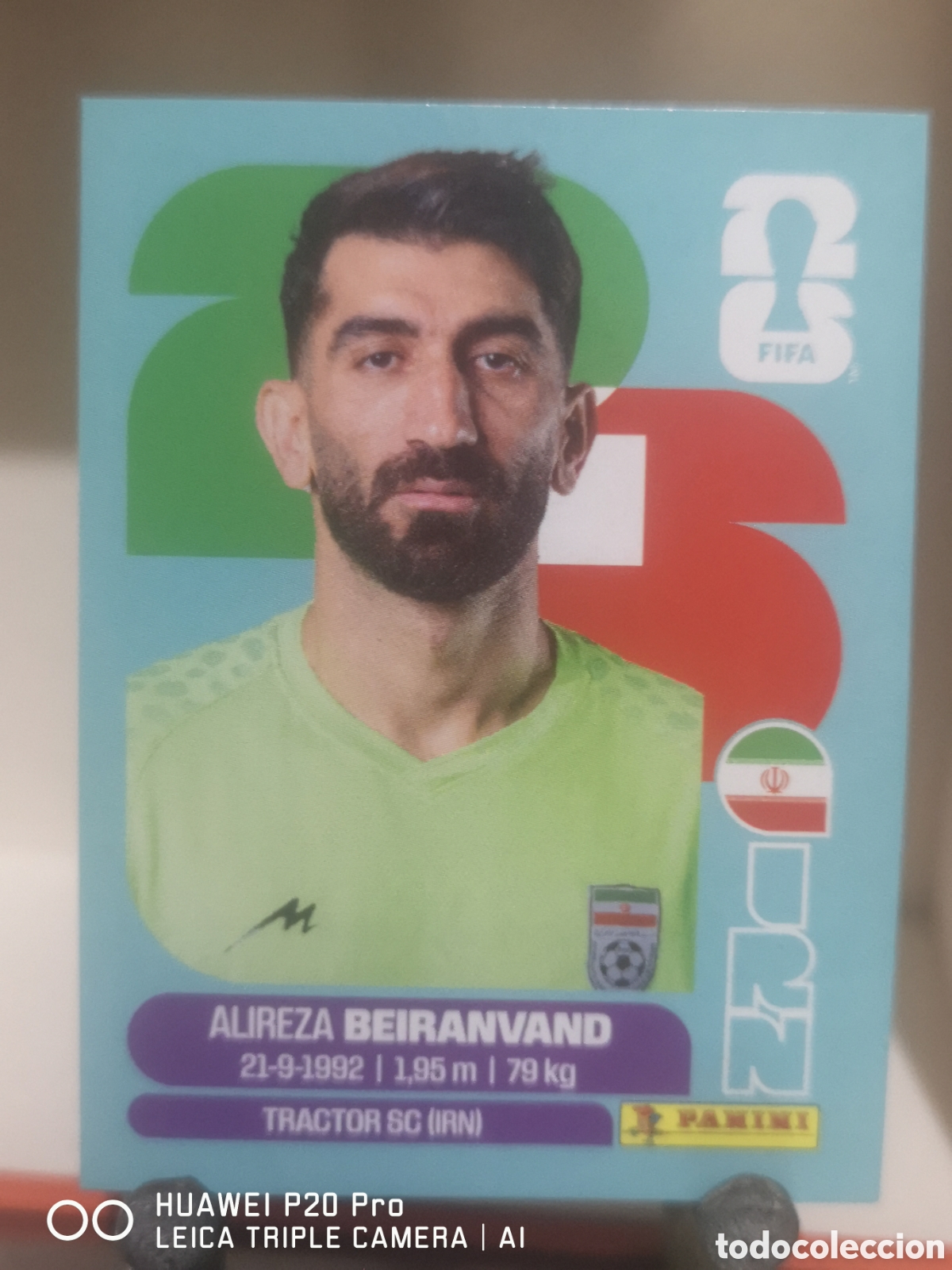 Cromos de F&uacute;tbol: FIFA WORLD CUP MUNDIAL 2026 BEIRANVAND - IRN 2