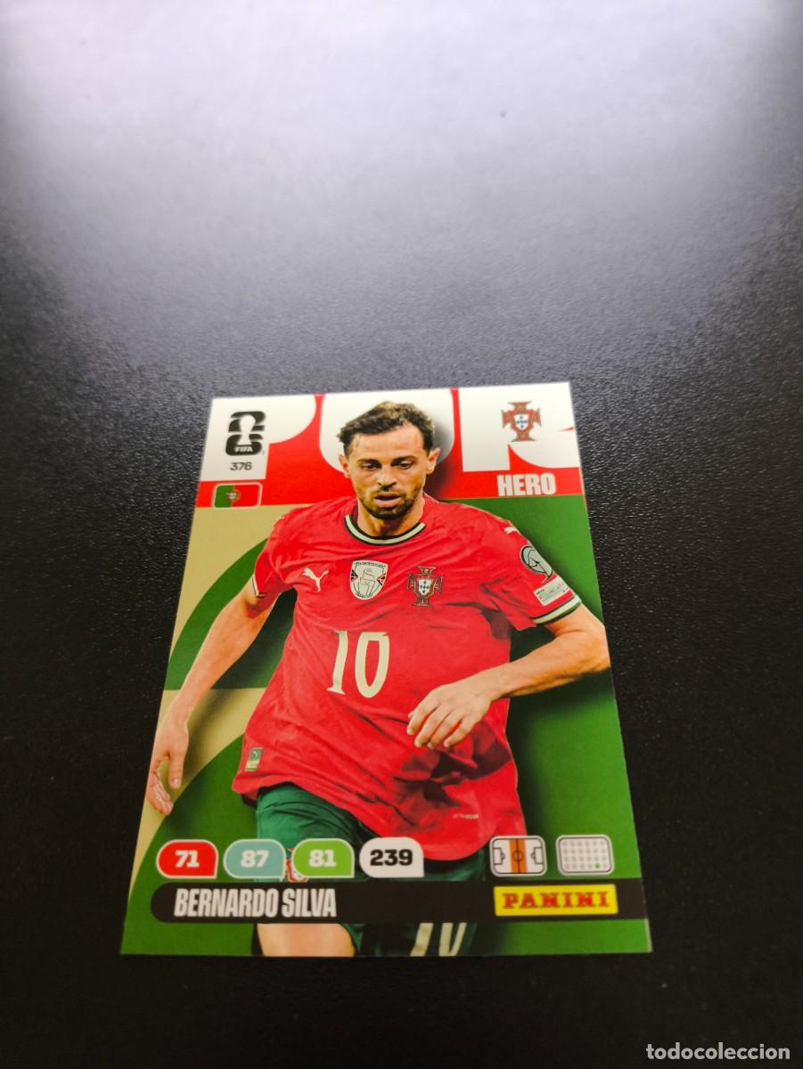 Cromos de F&uacute;tbol: 376 Bernardo Silva portugal ADRENALYN MUNDIAL FIFA WORLD CUP 2026 PANINI NO LIGA