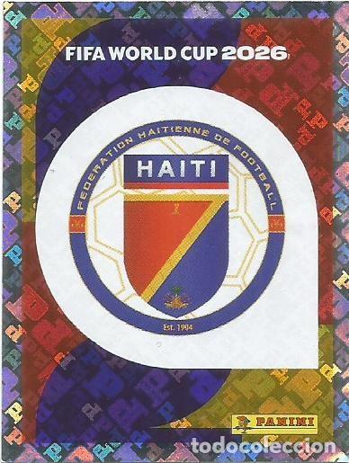 Cromos de F&uacute;tbol: FIFA MUNDIAL 2026 - PANINI - STICKER - ESCUDO HAIT&Iacute; - HAI 1