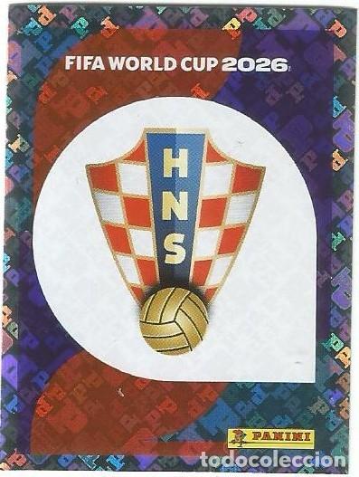 Cromos de F&uacute;tbol: FIFA MUNDIAL 2026 - PANINI - STICKER - ESCUDO CROACIA - CRO 1