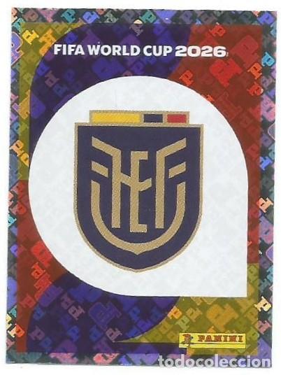 Cromos de F&uacute;tbol: FIFA MUNDIAL 2026 - PANINI - STICKER - ESCUDO ECUADOR - ECU 1