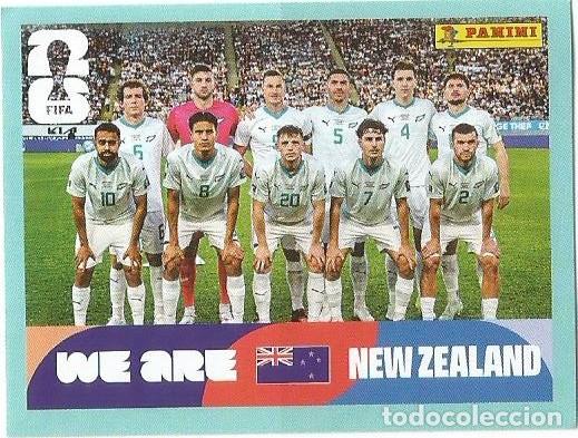Cromos de F&uacute;tbol: FIFA MUNDIAL 2026 - PANINI - STICKER - EQUIPO NUEVA ZELANDA - NZL 13