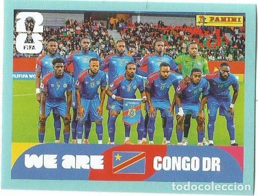 Cromos de F&uacute;tbol: FIFA MUNDIAL 2026 - PANINI - STICKER - EQUIPO CONGO - COD 13