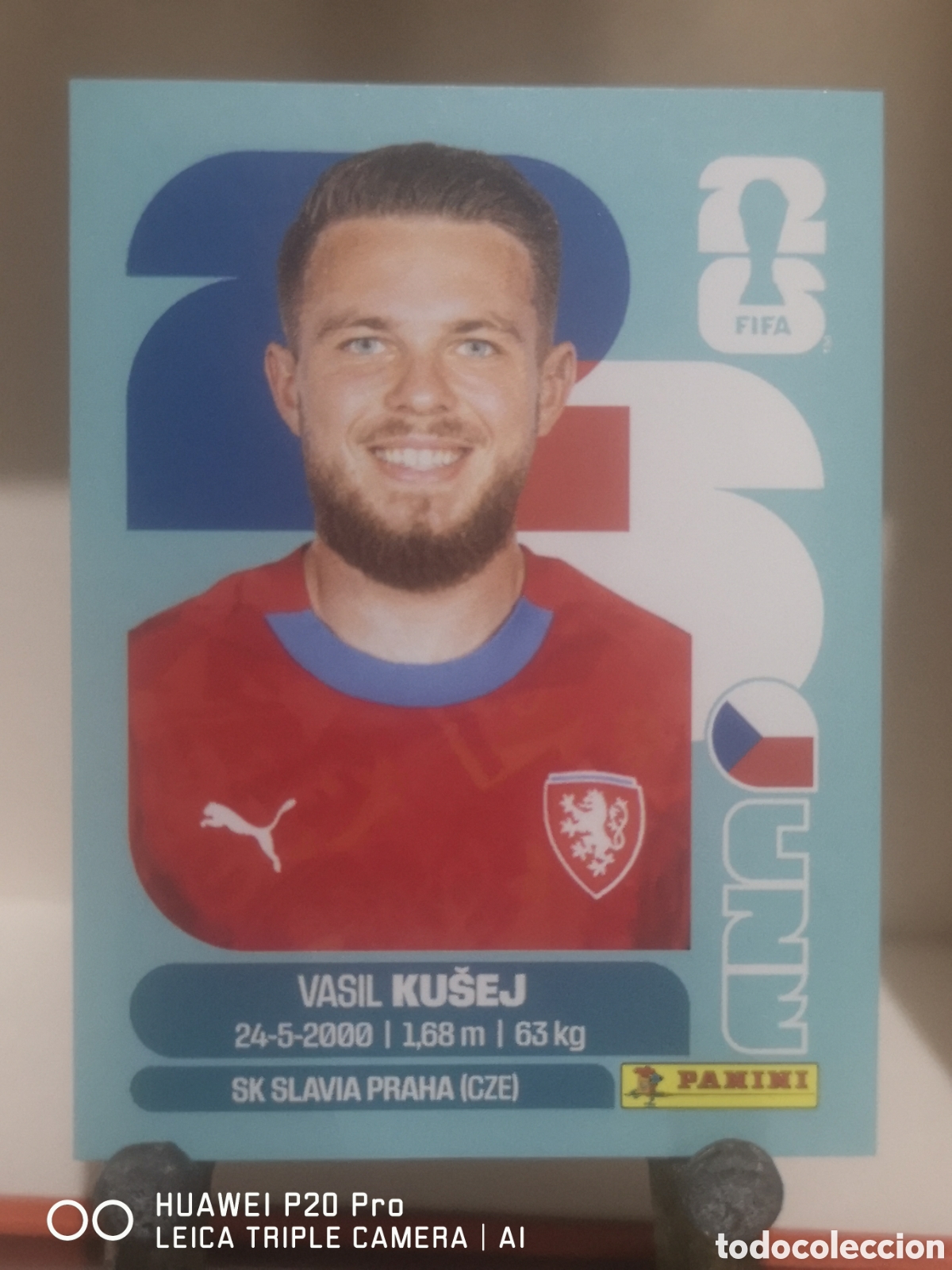 Cromos de F&uacute;tbol: FIFA WORLD CUP MUNDIAL 2026 VASIL KUSEJ - CZE 16