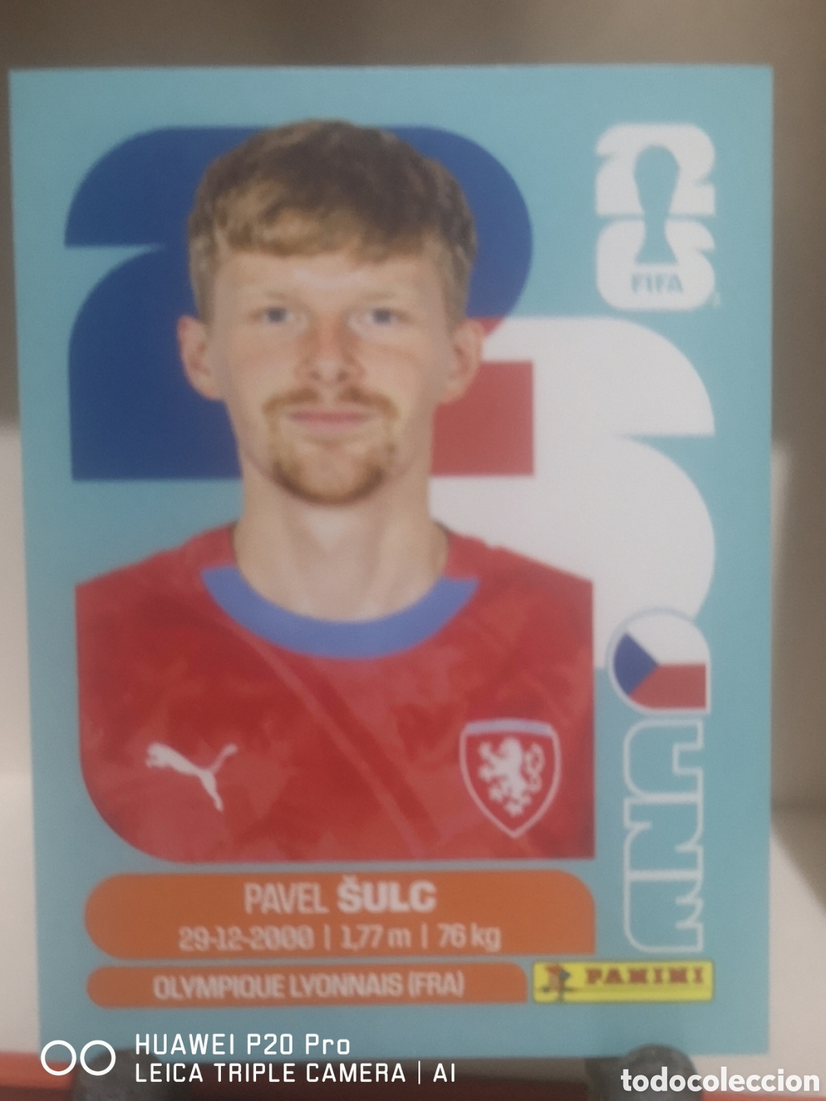 Cromos de F&uacute;tbol: FIFA WORLD CUP MUNDIAL 2026 PAVEL SULC - CZE 14