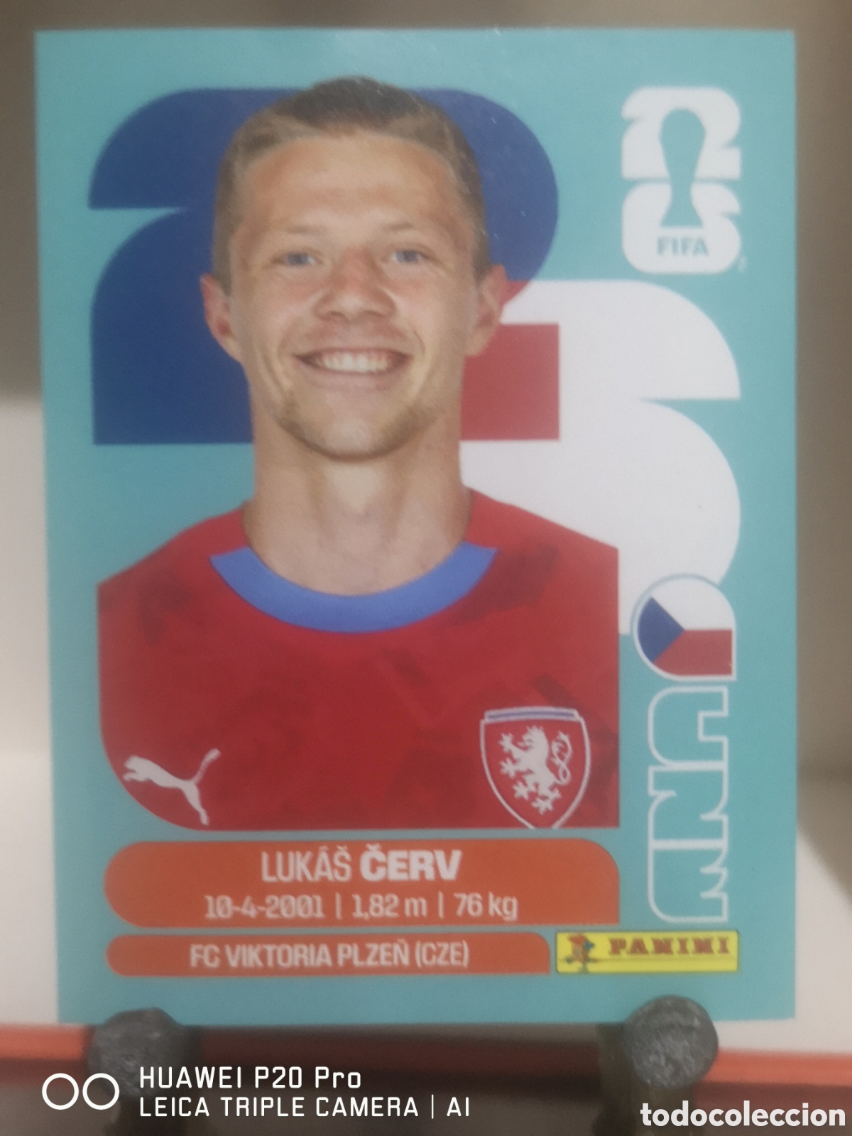 Cromos de F&uacute;tbol: FIFA WORLD CUP MUNDIAL 2026 LUKAS CERV - CZE 11