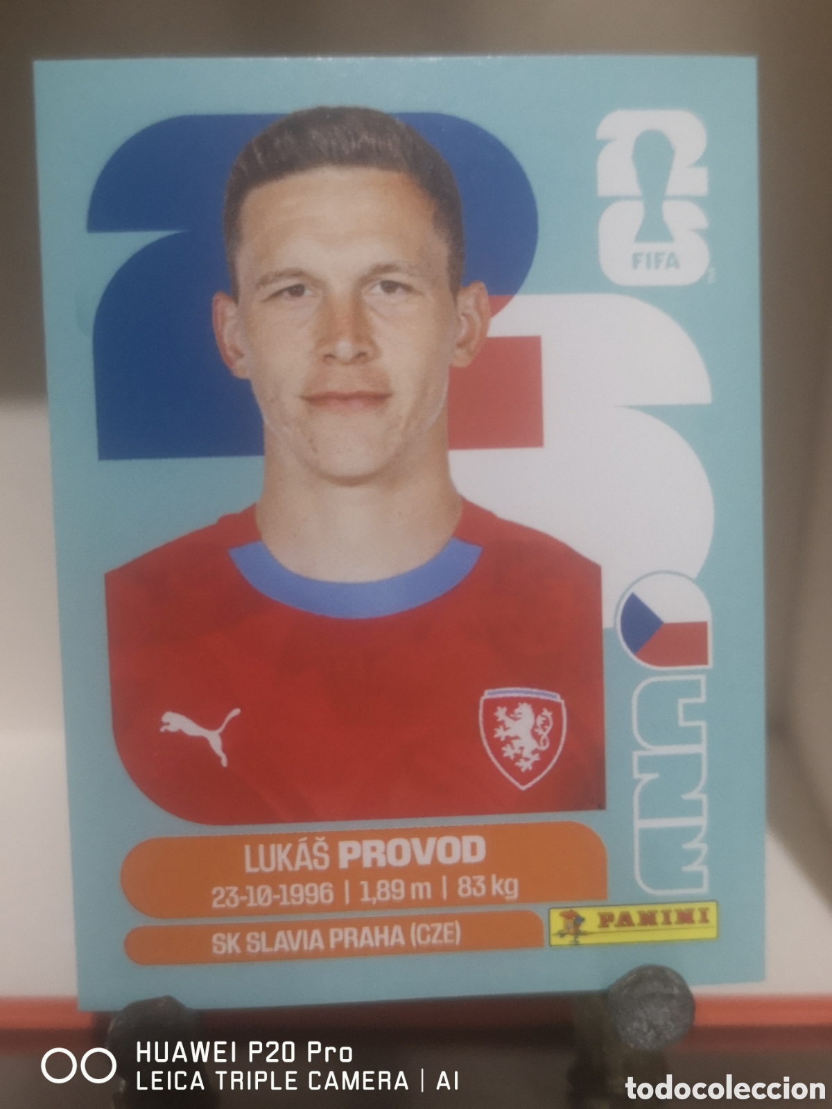 Cromos de F&uacute;tbol: FIFA WORLD CUP MUNDIAL 2026 LUKAS PROVOD - CZE 10