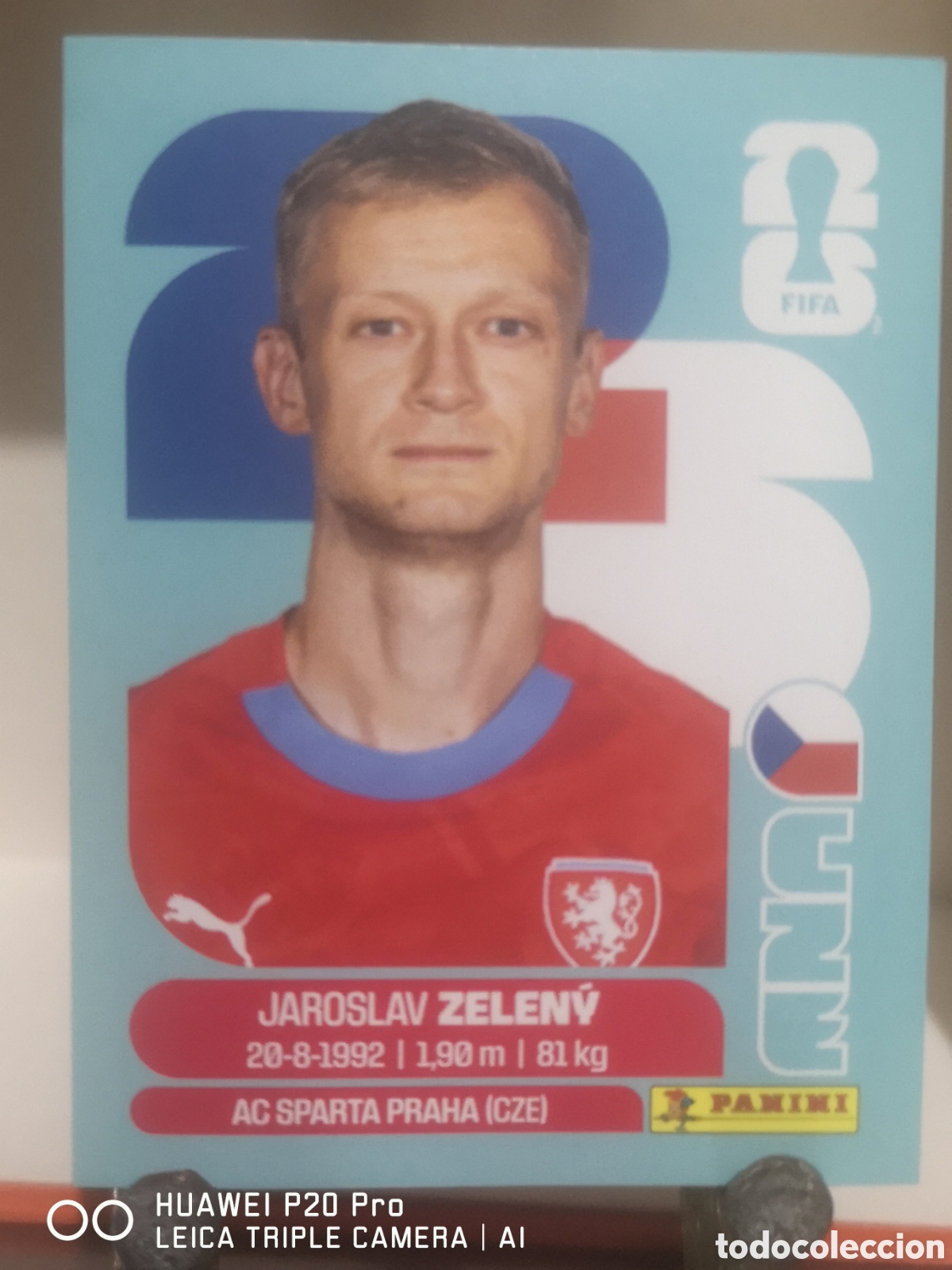 Cromos de F&uacute;tbol: FIFA WORLD CUP MUNDIAL 2026 ZELENY - CZE 6