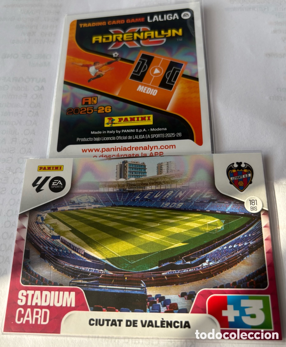 Cromos de F&uacute;tbol: ADRENALYN XL 25-26 LEVANTE 181Bis
