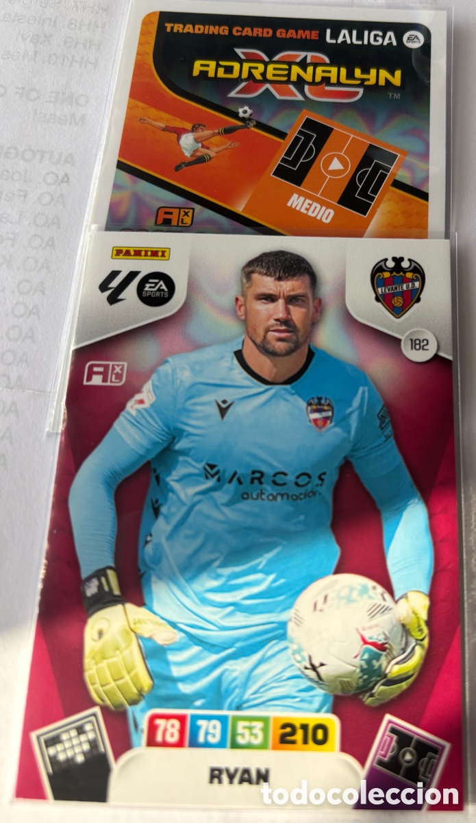 Cromos de F&uacute;tbol: ADRENALYN XL 25 26 LEVANTE 182