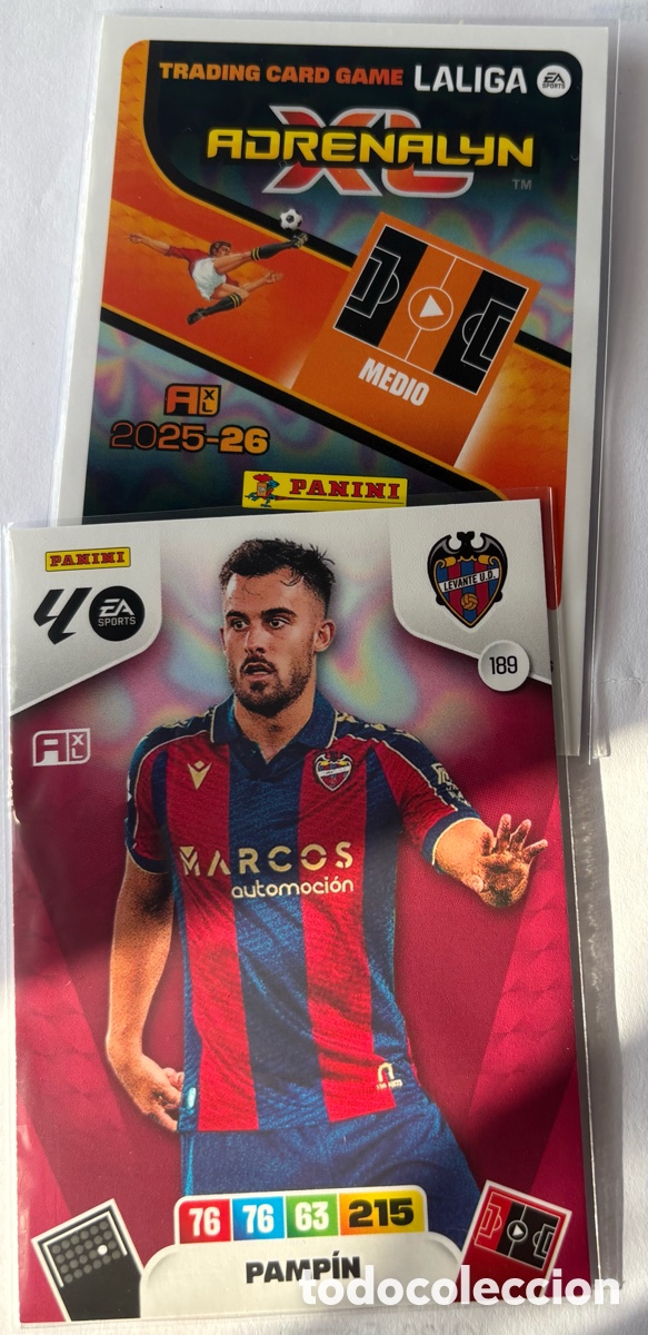 Cromos de F&uacute;tbol: ADRENALYN XL 25-26 LEVANTE 189
