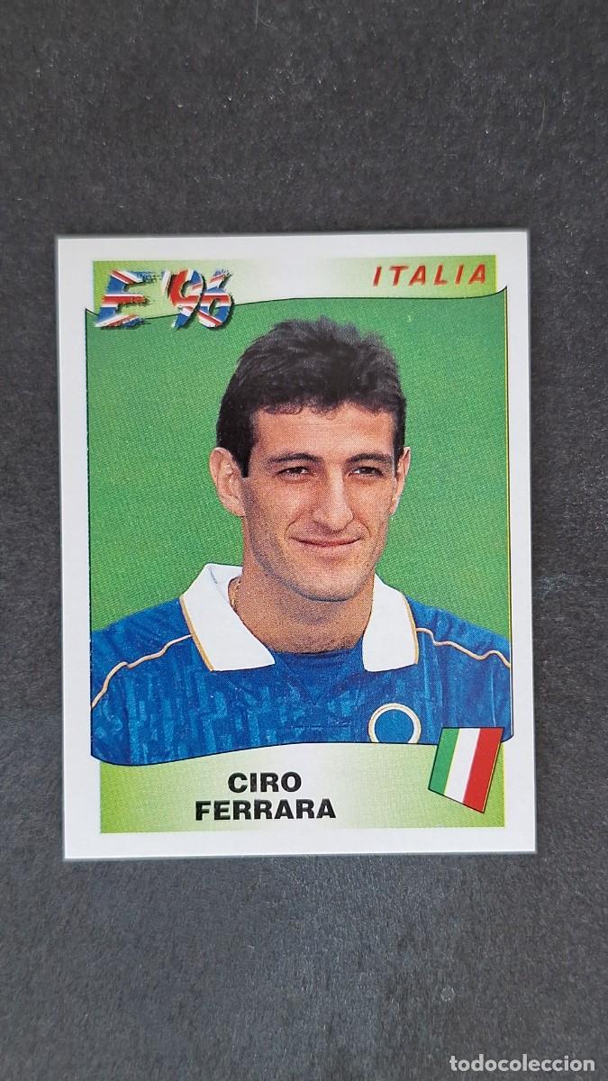 Cromos de F&uacute;tbol: L2 CIRO FERRARA SELECCION ITALIA 239 EUROCOPA 1996 EURO 96 PANINI NUNCA PEGADO SIN PEGAR