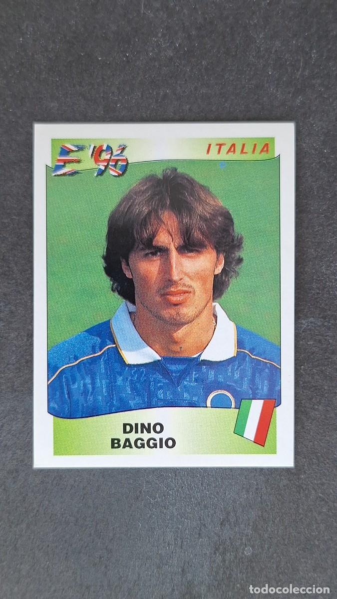 Cromos de F&uacute;tbol: L2 DINO BAGGIO SELECCION ITALIA 246 EUROCOPA 1996 EURO 96 PANINI NUNCA PEGADO SIN PEGAR