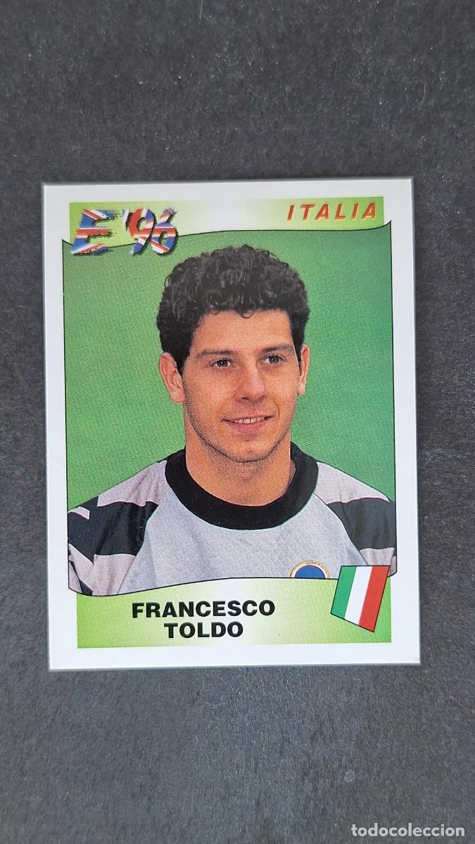 Figurine di Calcio: L2 FRANCESCO TOLDO SELECCION ITALIA 254 EUROCOPA 1996 EURO 96 PANINI NUNCA PEGADO SIN PEGAR