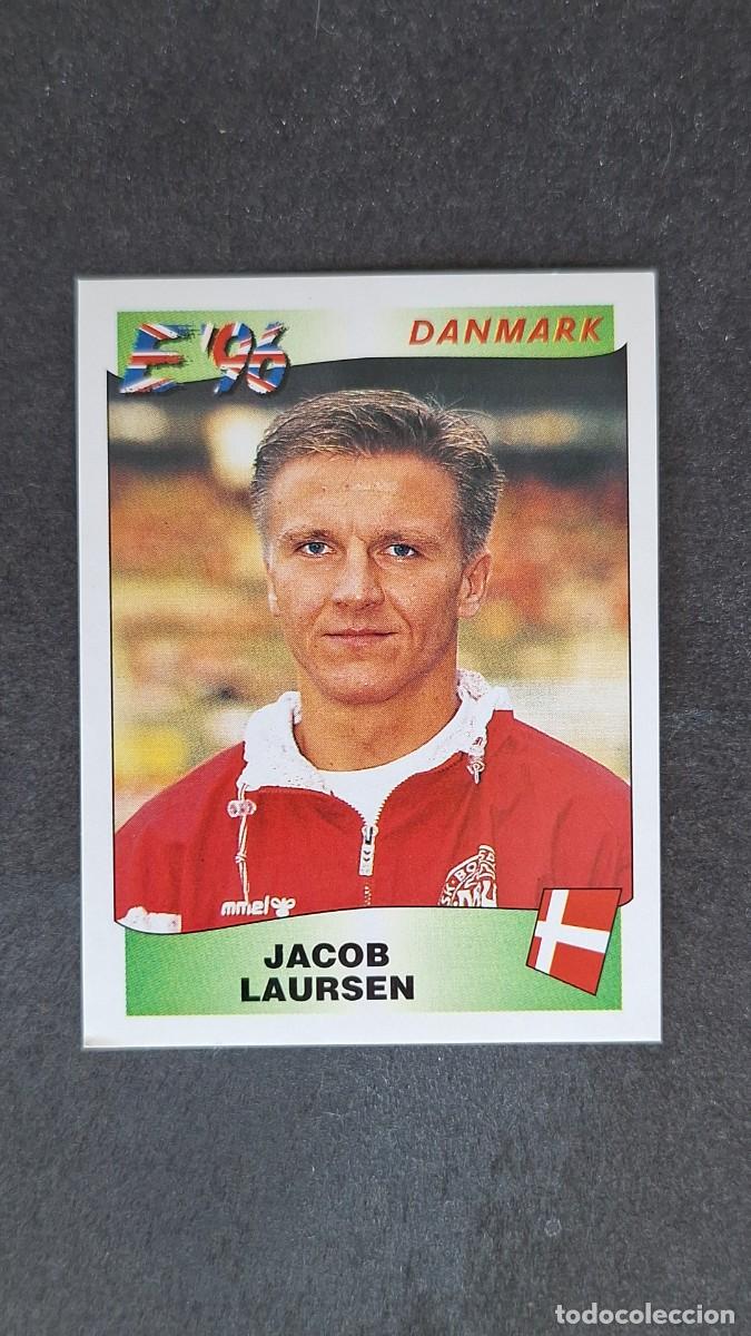 Cartes &agrave; collectionner de Football: L2 JACOB LAURSEN SELECCION DINAMARCA 282 EUROCOPA 1996 EURO 96 PANINI NUNCA PEGADO SIN PEGAR