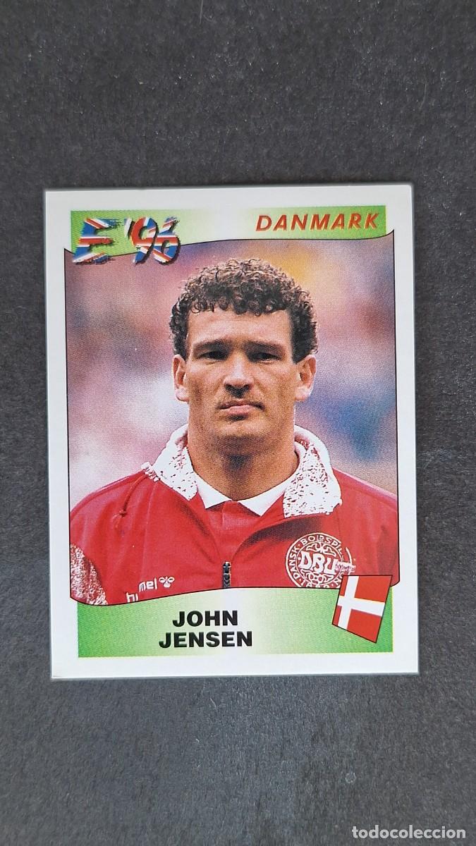 Cartes &agrave; collectionner de Football: L2 JOHN JENSEN SELECCION DINAMARCA 283 EUROCOPA 1996 EURO 96 PANINI NUNCA PEGADO SIN PEGAR