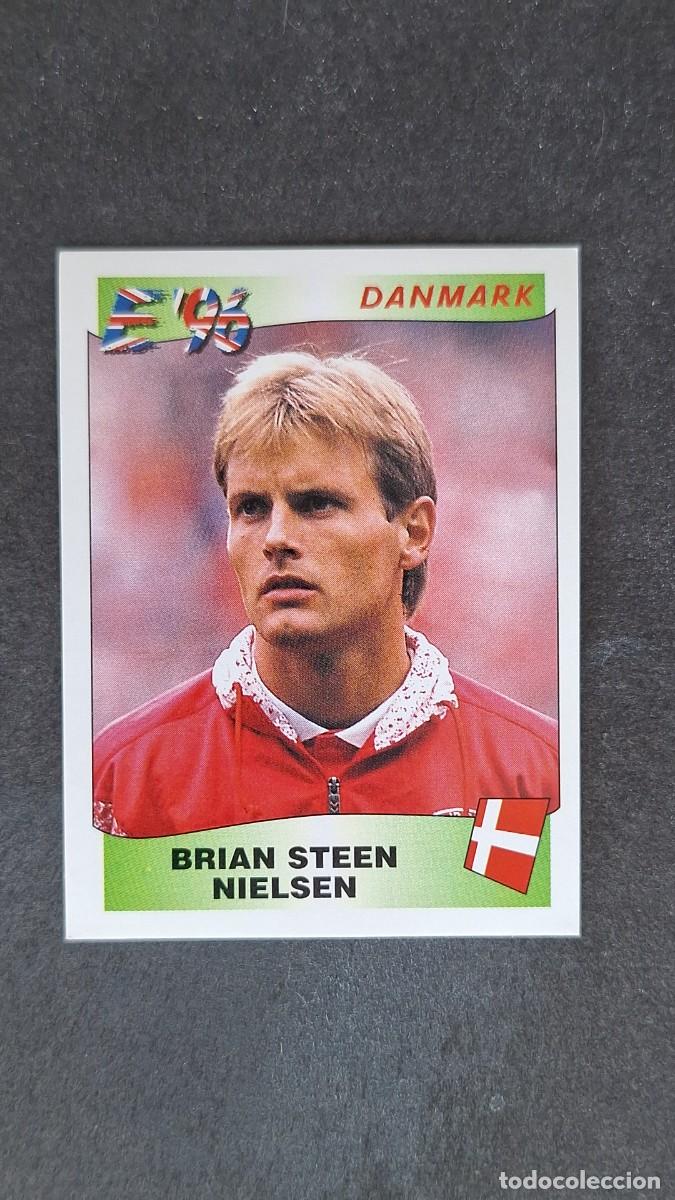 Cartes &agrave; collectionner de Football: L2 BRIAN STEEN NIELSEN SELECCION DINAMARCA 285 EUROCOPA 1996 EURO 96 PANINI NUNCA PEGADO SIN PEGAR