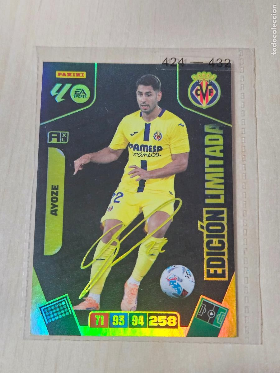 Cartes &agrave; collectionner de Football: FICHA AYOZE - ADRENALYN 25 26 - PANINI 2025 - 26 - CROMO - EDICION LIMITADA FIRMADA