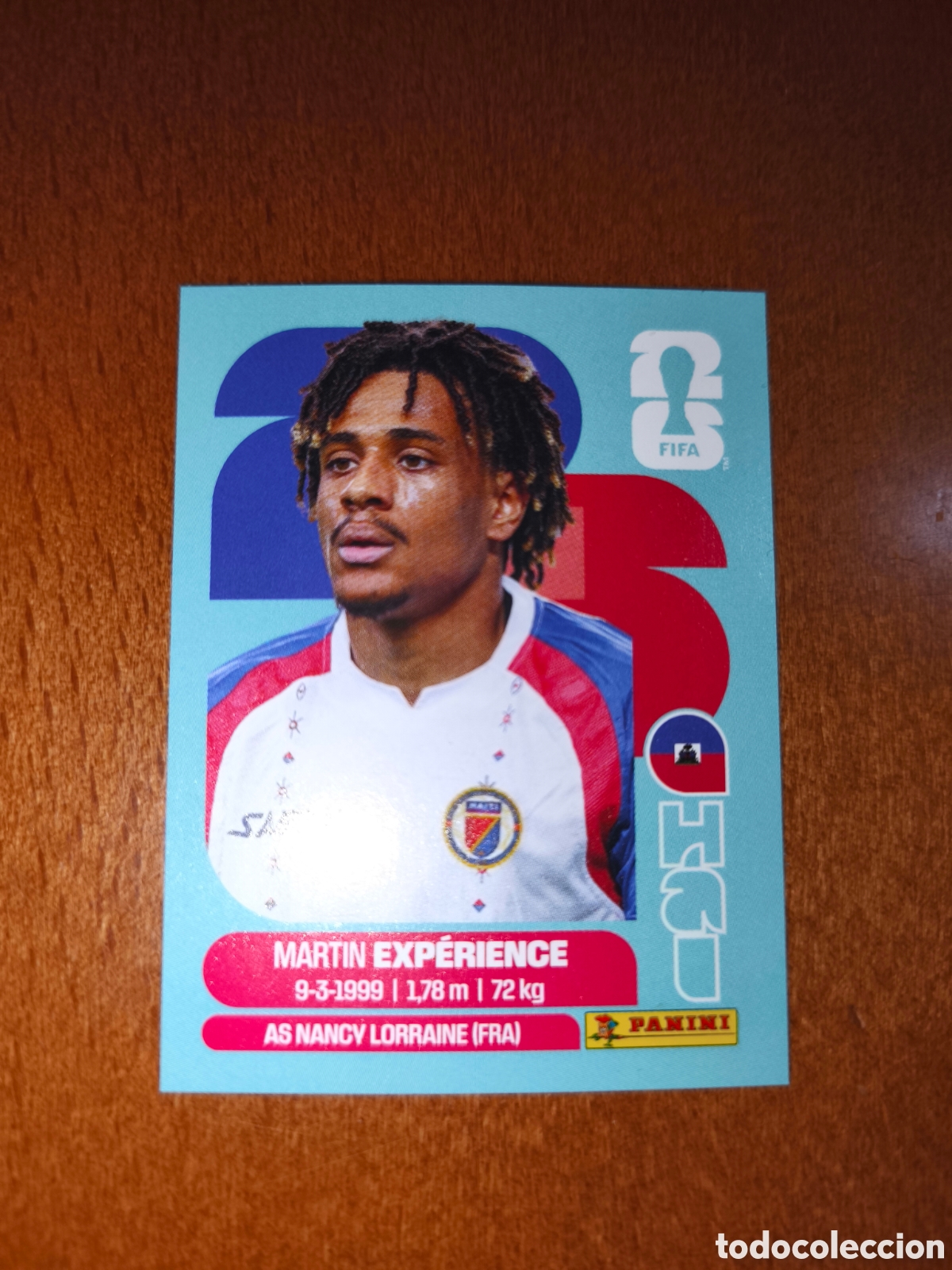 Cartes &agrave; collectionner de Football: HAI4 Martin Experience HAI 4 Fifa World Cup 2026 Hait&iacute;