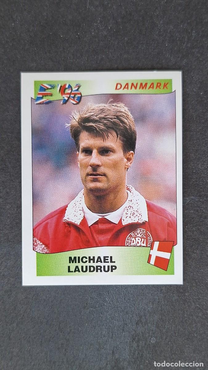 Cartes &agrave; collectionner de Football: L2 MICHAEL LAUDRUP SELECCION DINAMARCA 287 EUROCOPA 1996 EURO 96 PANINI NUNCA PEGADO SIN PEGAR