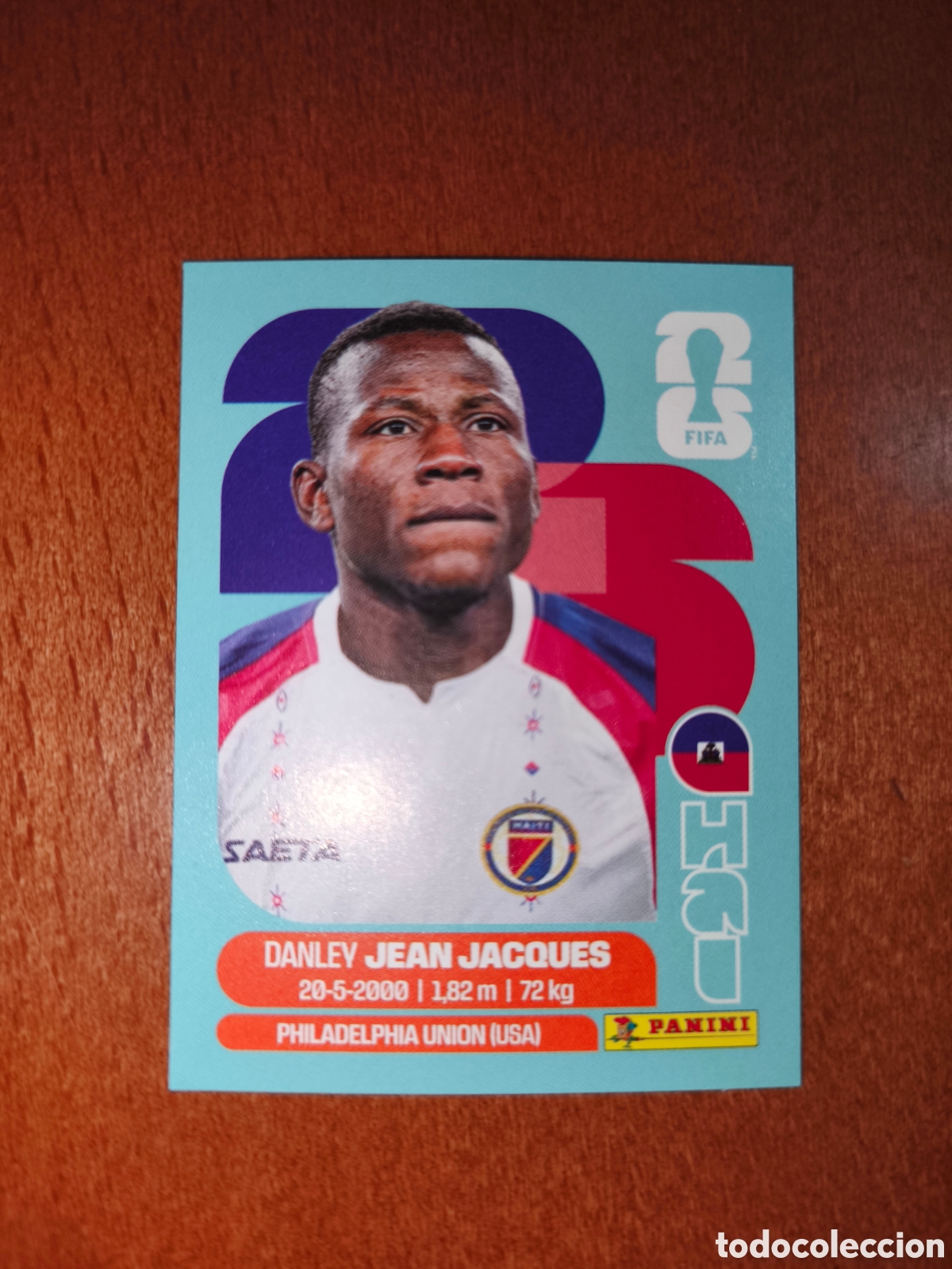 Cartes &agrave; collectionner de Football: HAI11 Danley Jean Jacques HAI 11 Fifa World Cup 2026 Hait&iacute;
