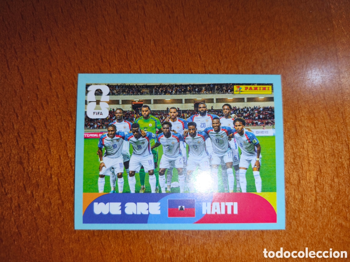 Cromos de F&uacute;tbol: HAI13 Equipo HAI 13 Fifa World Cup 2026 Hait&iacute;