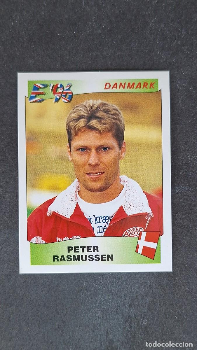 Cromos de F&uacute;tbol: L2 PETER RASMUSSEN SELECCION DINAMARCA 292 EUROCOPA 1996 EURO 96 PANINI NUNCA PEGADO SIN PEGAR