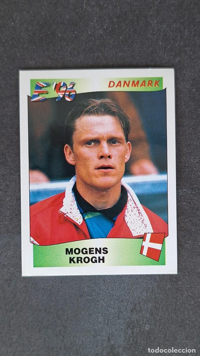 Cromos de F&uacute;tbol: L2 MOGENS KROGH SELECCION DINAMARCA 294 EUROCOPA 1996 EURO 96 PANINI NUNCA PEGADO SIN PEGAR