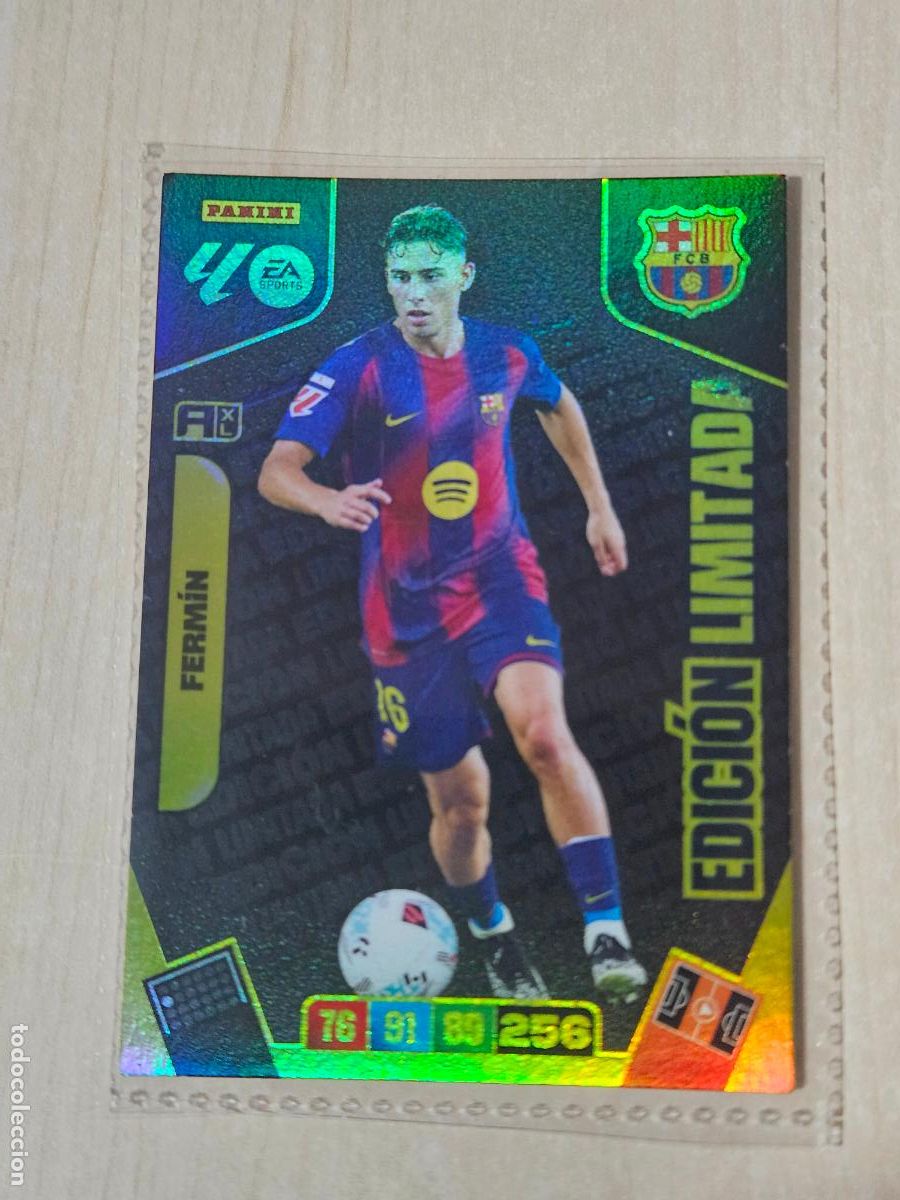 Cromos de F&uacute;tbol: FICHA FERMIN - ADRENALYN 25 26 - PANINI 2025 - 26 - CROMO - EDICION LIMITADA