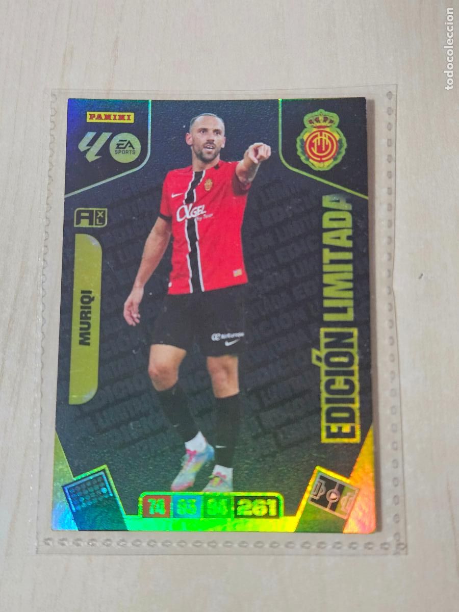 Cromos de F&uacute;tbol: FICHA MURIQI - ADRENALYN 25 26 - PANINI 2025 - 26 - CROMO - EDICION LIMITADA