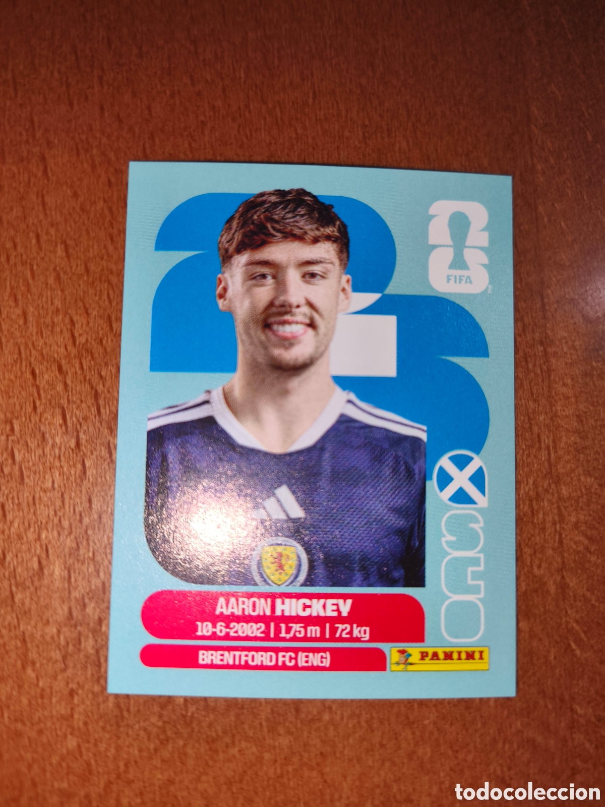 Cromos de F&uacute;tbol: SCO5 Aaron Hickey SCO 5 Fifa World Cup 2026 Escocia