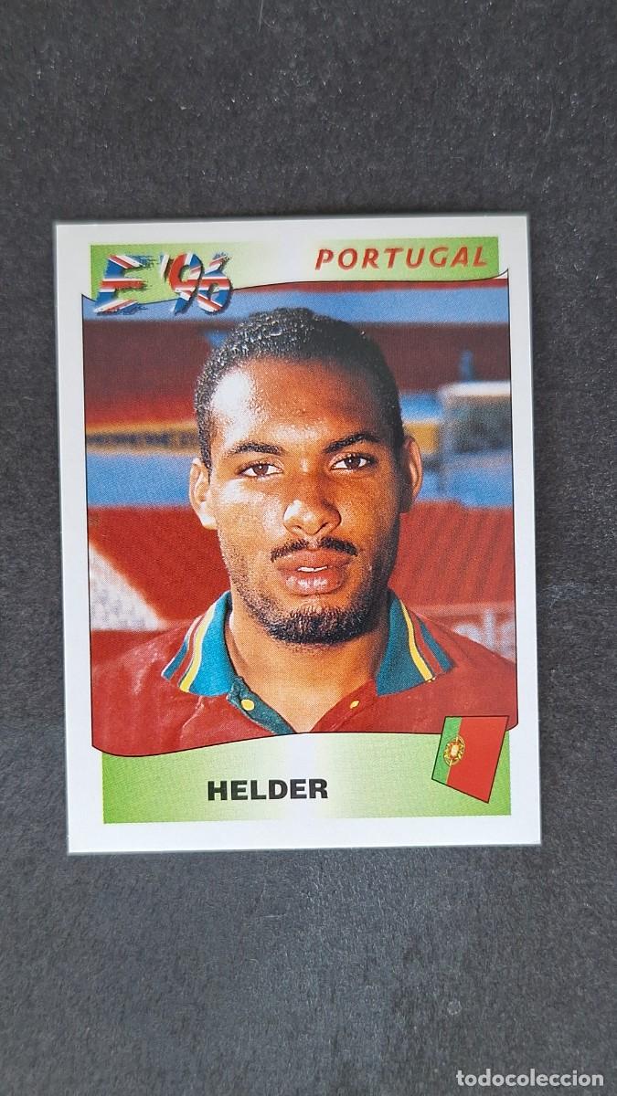 Cromos de F&uacute;tbol: L2 HELDER SELECCION PORTUGAL 300 EUROCOPA 1996 EURO 96 PANINI NUNCA PEGADO SIN PEGAR