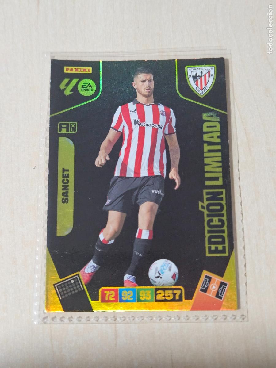 Cromos de F&uacute;tbol: FICHA SANCET - ADRENALYN 25 26 - PANINI 2025 - 26 - CROMO - EDICION LIMITADA