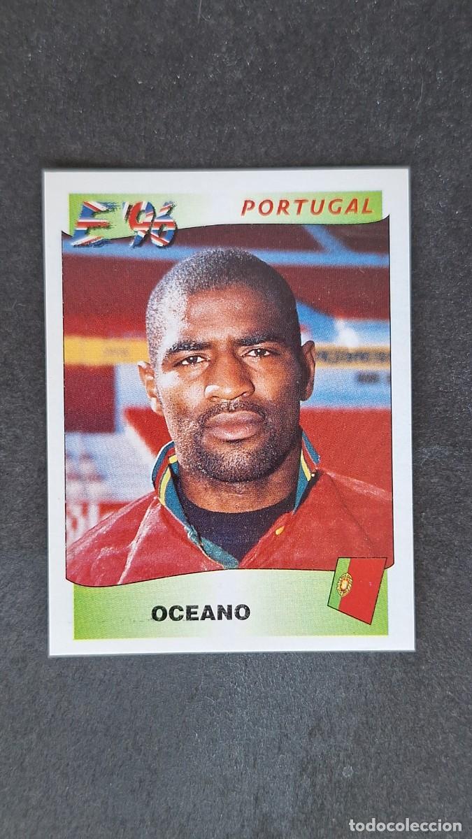 Fu&szlig;ball-Sticker: L2 OCEANO SELECCION PORTUGAL 305 EUROCOPA 1996 EURO 96 PANINI NUNCA PEGADO SIN PEGAR