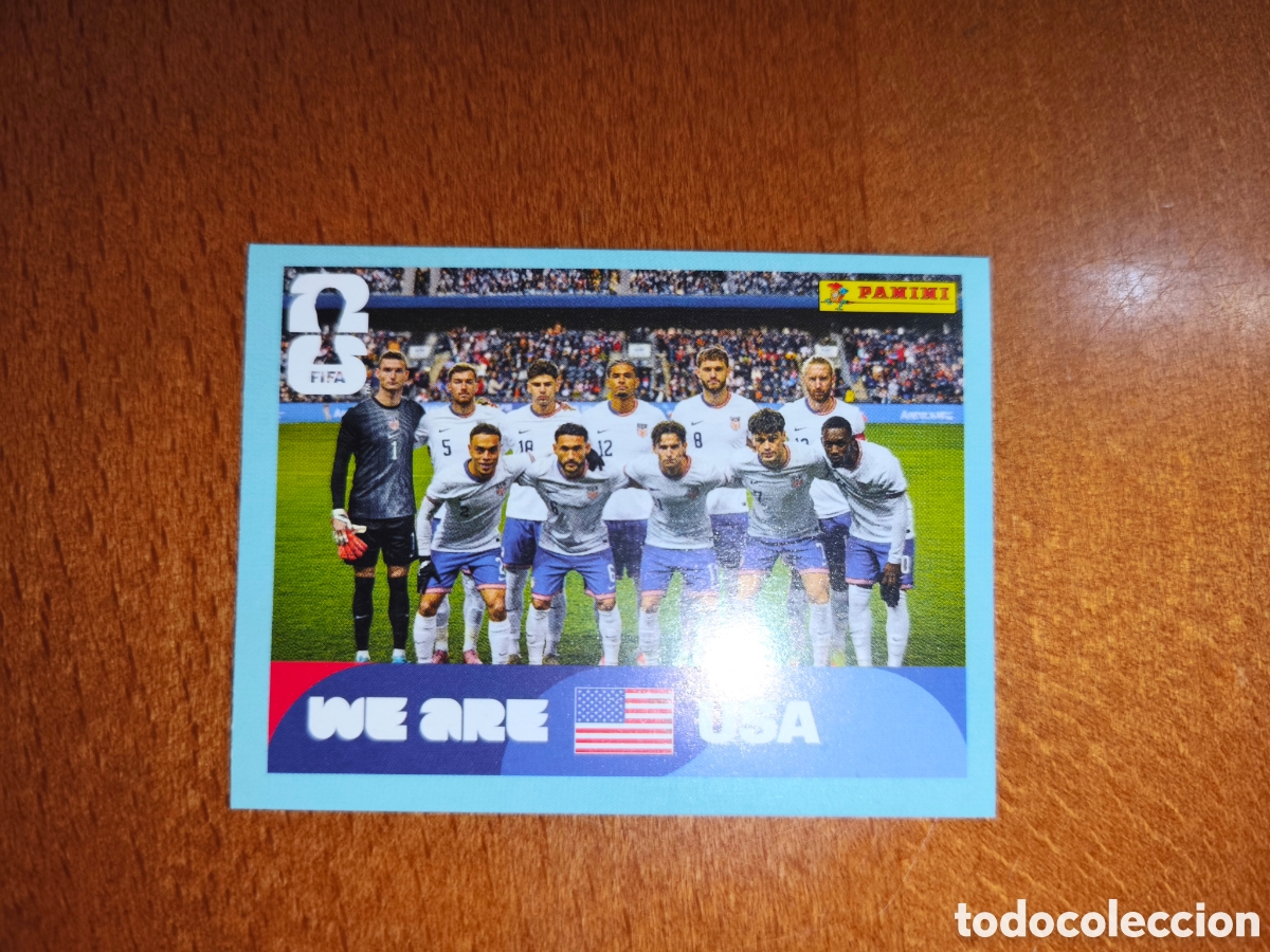 Football Stickers: USA13 Equipo USA 13 Fifa World Cup 2026 Estados Unidos