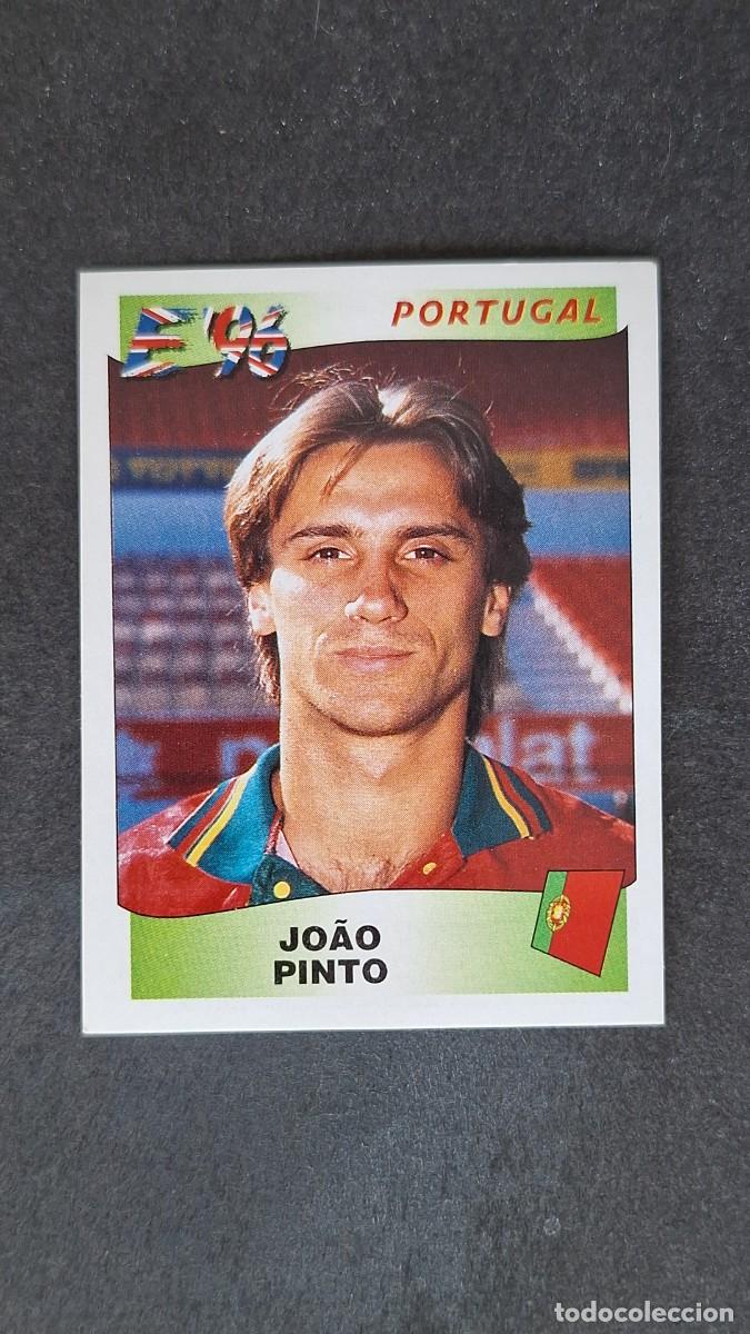 Football Stickers: L2 JOAO PINTO SELECCION PORTUGAL 310 EUROCOPA 1996 EURO 96 PANINI NUNCA PEGADO SIN PEGAR