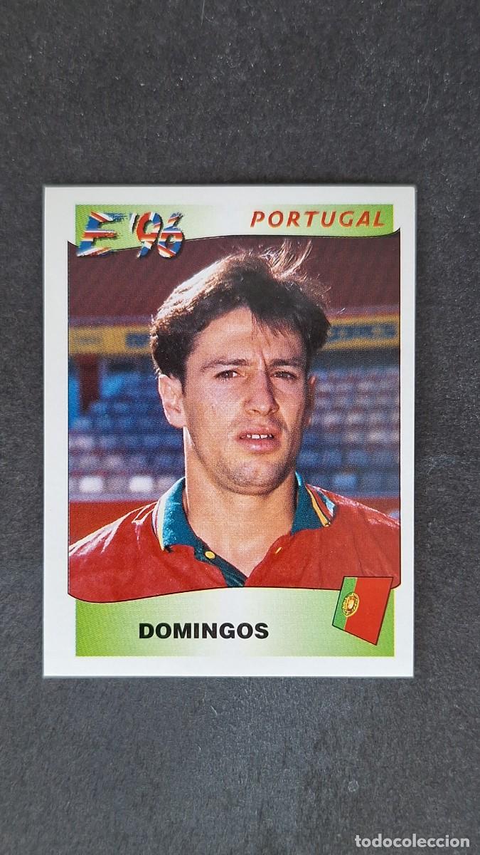 Cromos de F&uacute;tbol: L2 DOMINGOS SELECCION PORTUGAL 311 EUROCOPA 1996 EURO 96 PANINI NUNCA PEGADO SIN PEGAR